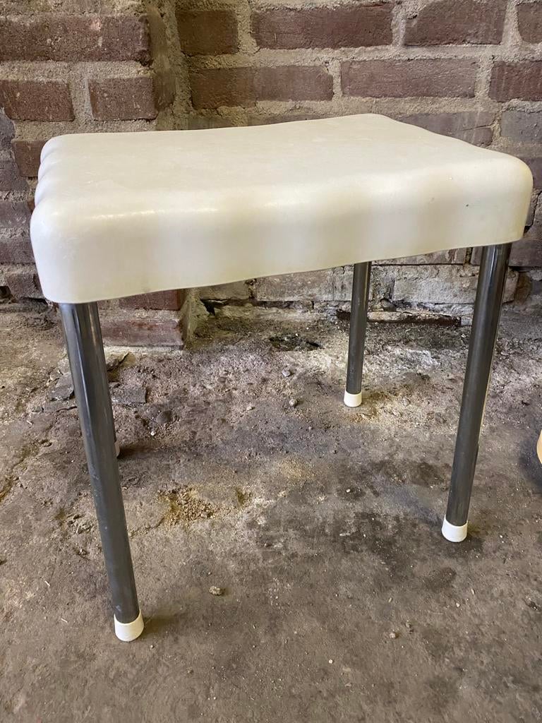 Italian Designer Kruk CM Marmore Torino Brevetti., Ophalen of Verzenden, Zo goed als nieuw, Hout