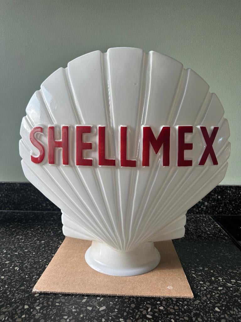 Originele SHELL MEX globe benzine pomp. Benzinepomp globe., Verzamelen, Ophalen of Verzenden, Gebruikt, Gebruiksvoorwerp