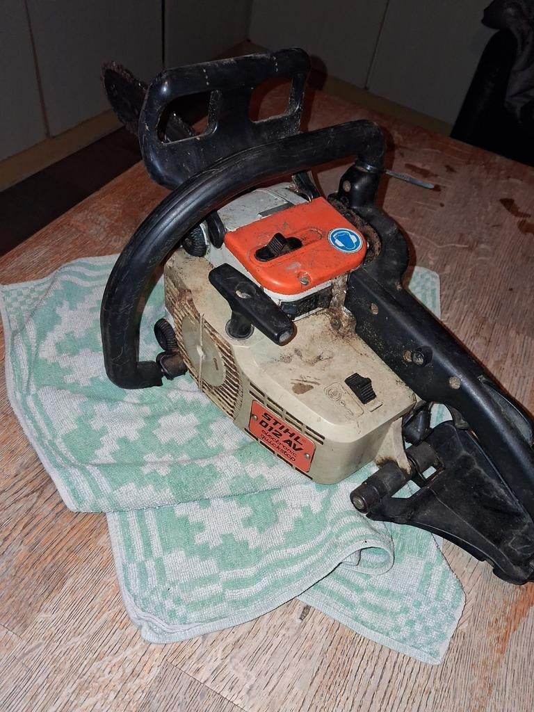 Stihl 012 AV Kettingzaag - Gebruikt, Ophalen of Verzenden, Gebruikt