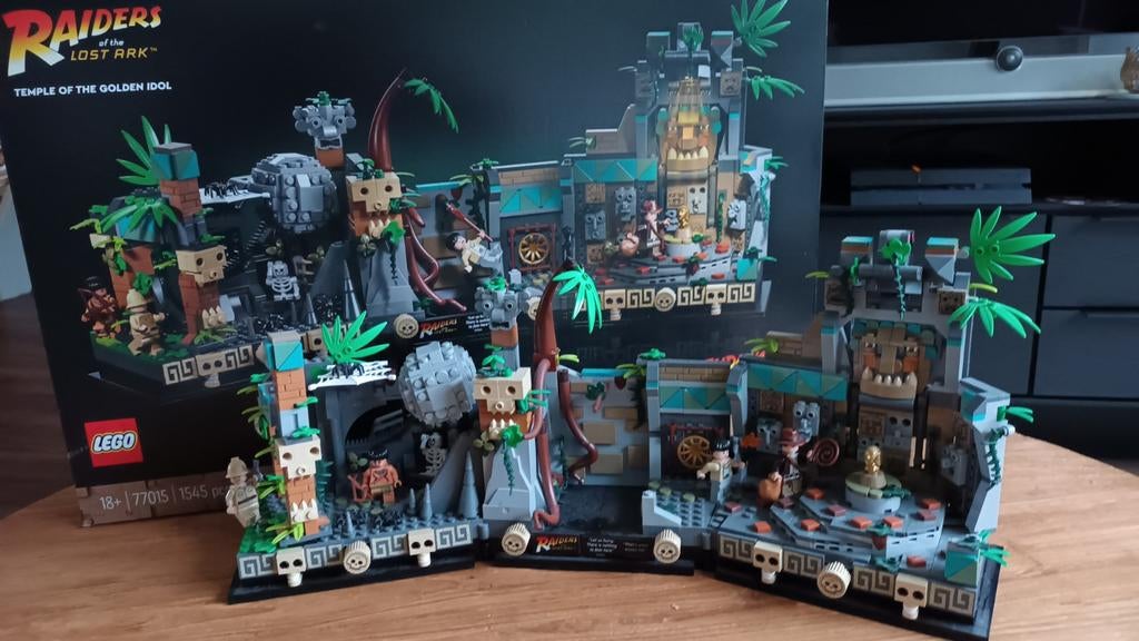LEGO Indiana Jones Temple of the golden idol (77015), Ophalen of Verzenden, Zo goed als nieuw