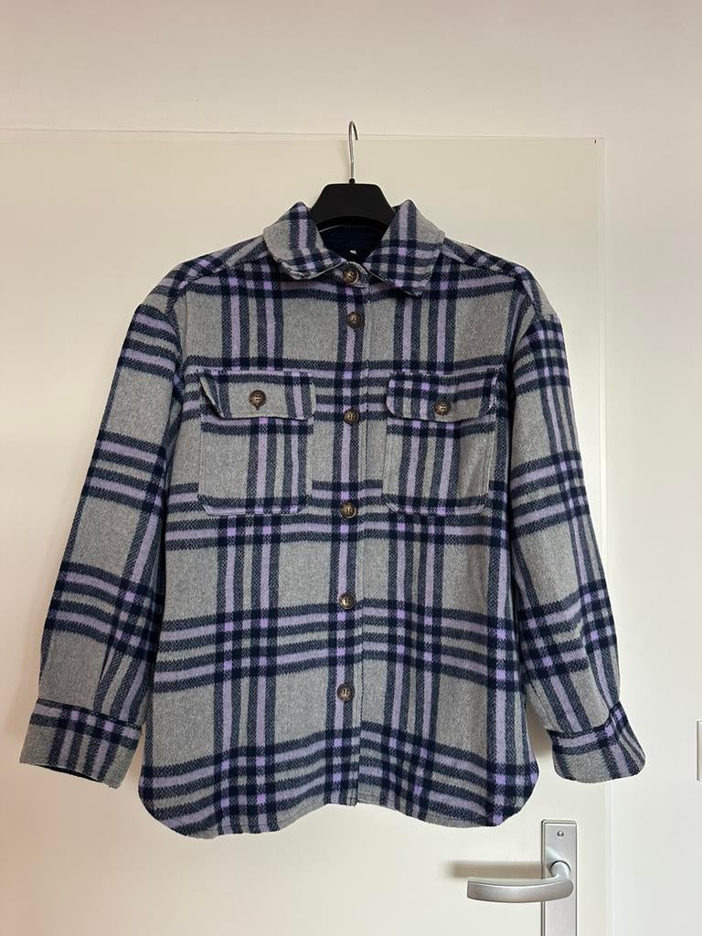 HEMA vest/jas, Ophalen of Verzenden, Zo goed als nieuw, Maat 38/40 (M), Paars