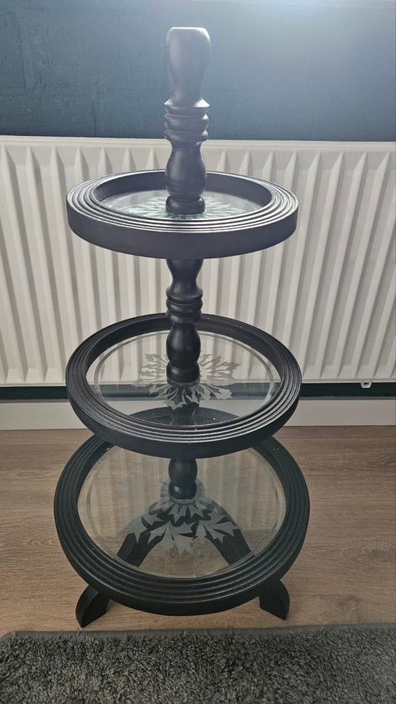 Elegante etagere met 3 niveaus, Ophalen, Gebruikt