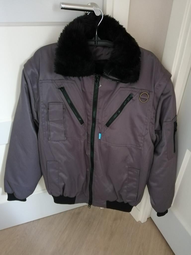 Winter werkjas maat M, Ophalen of Verzenden, Nieuw, Maat 48/50 (M), Grijs