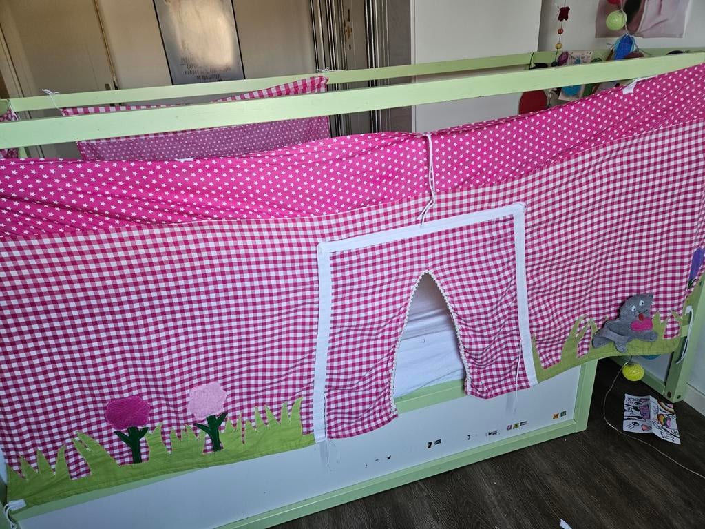 Bedtent voor kura ikea bed, Verzenden, Gebruikt, Hoogslaper