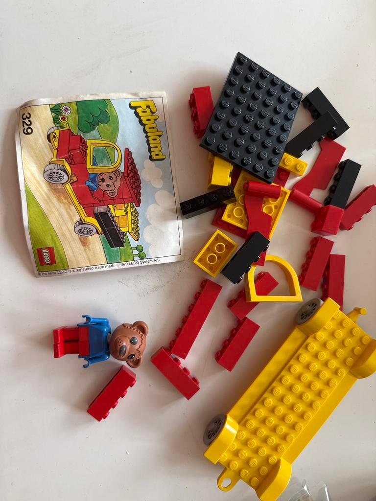 Lego set 329, Ophalen of Verzenden, Gebruikt, Complete set, Lego