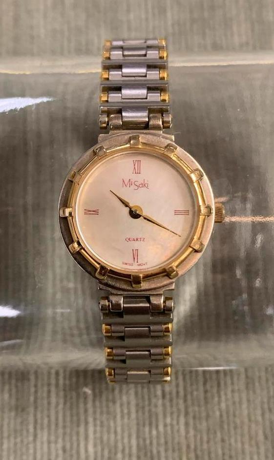 Misaki Dameshorloge - Quartz Swiss Movt - 17cm, Overige merken, Gebruikt, Staal, Polshorloge