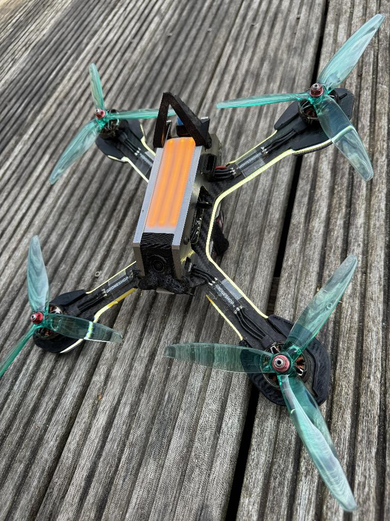 MultiGP Prospec zonder RX en video, Ophalen of Verzenden, Zo goed als nieuw, Elektro, Quadcopter of Multicopter