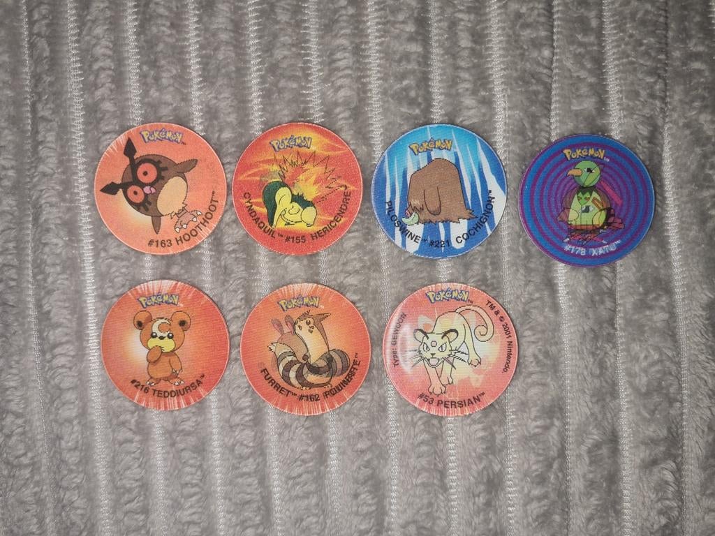 Pokemon flippo's 2001, Verzamelen, Ophalen, Losse flippo's