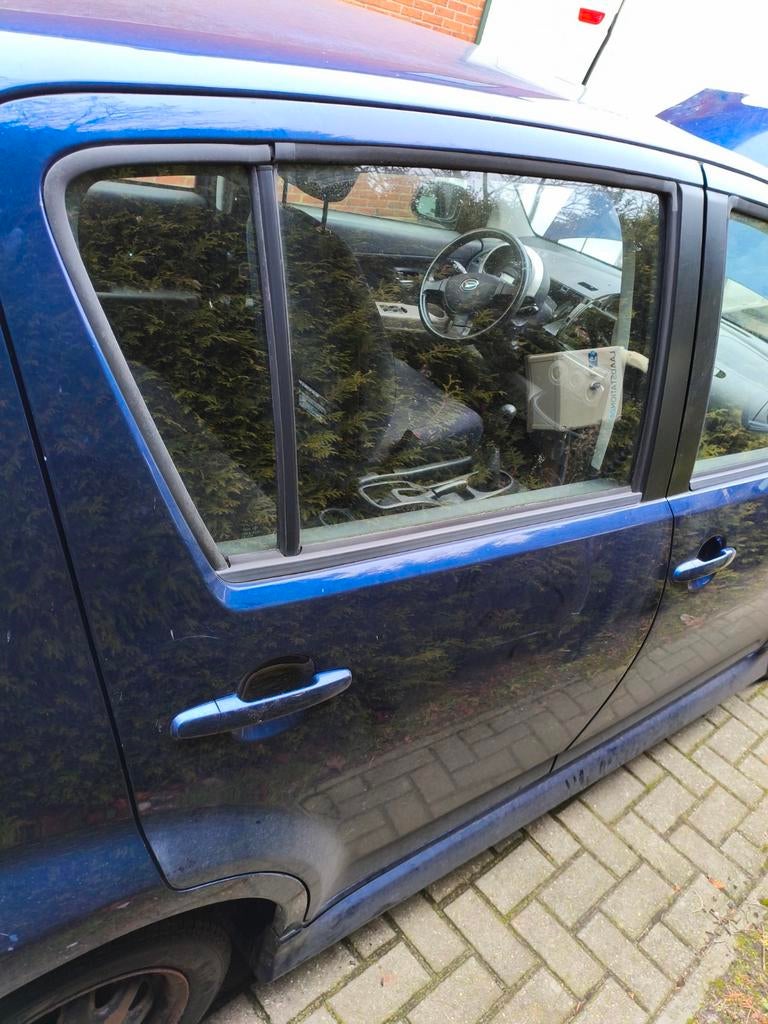 Sirion 2 portier rechts achter (bijrijderskant), Ophalen, Gebruikt, Daihatsu, Deur