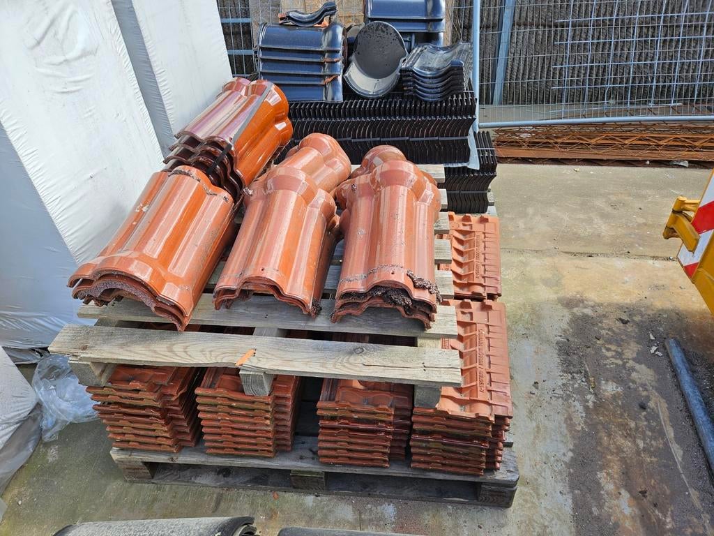 Laumans Mulden origineel, Doe-het-zelf en Verbouw, Dakpannen en Dakbedekking, Ophalen, Steen of Klei, Nieuw, 15 m² of meer