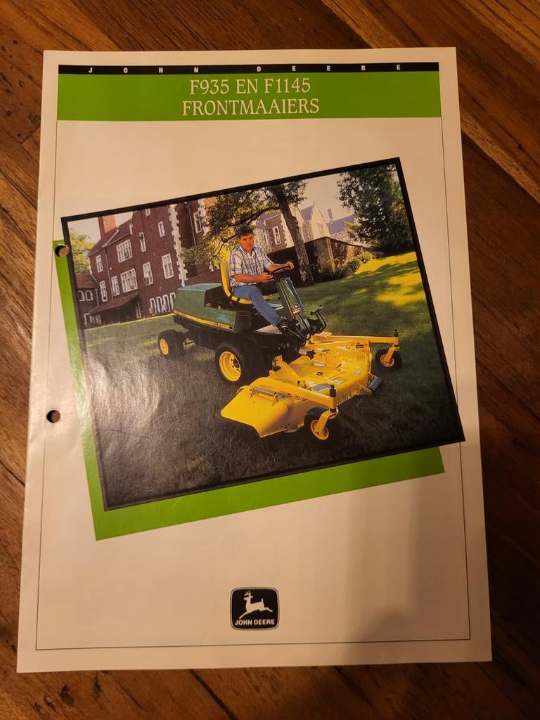 Tractor folder John Deere F935 F1145 frontmaaiers, Ophalen of Verzenden, Zo goed als nieuw
