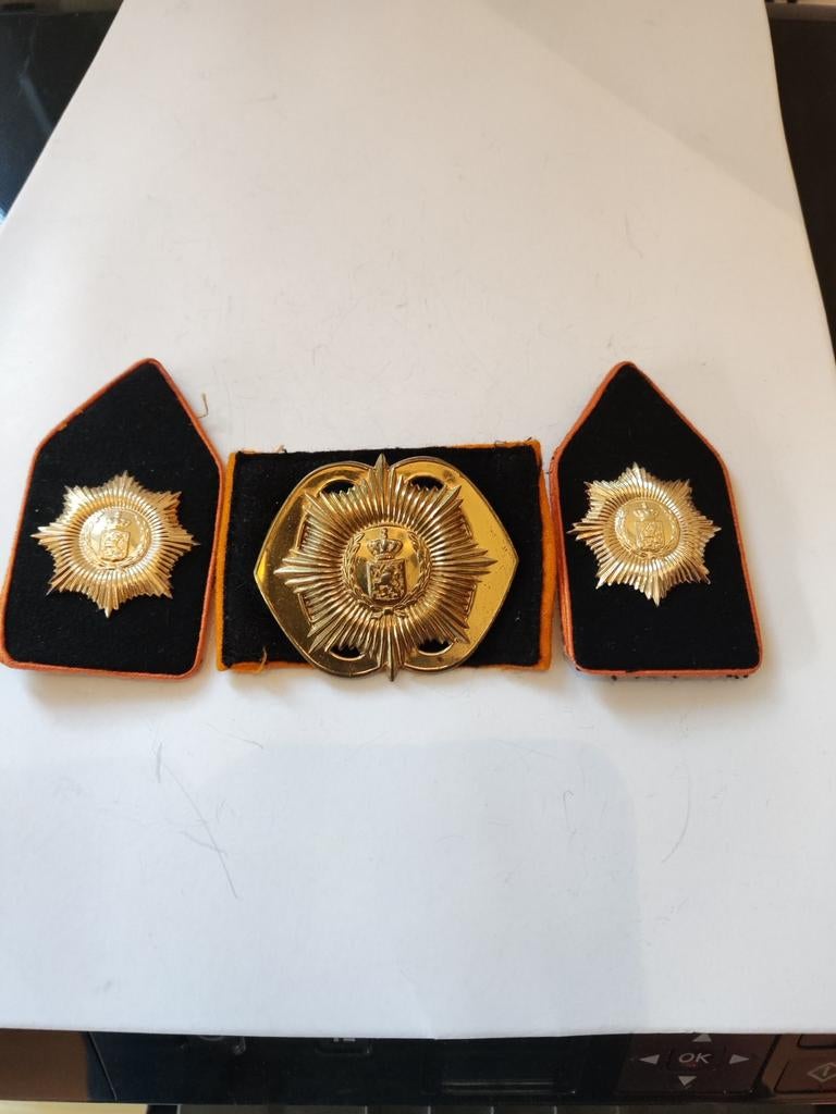 Setje Regiment van Heutsz, Ophalen of Verzenden, Landmacht, Nederland, Embleem of Badge