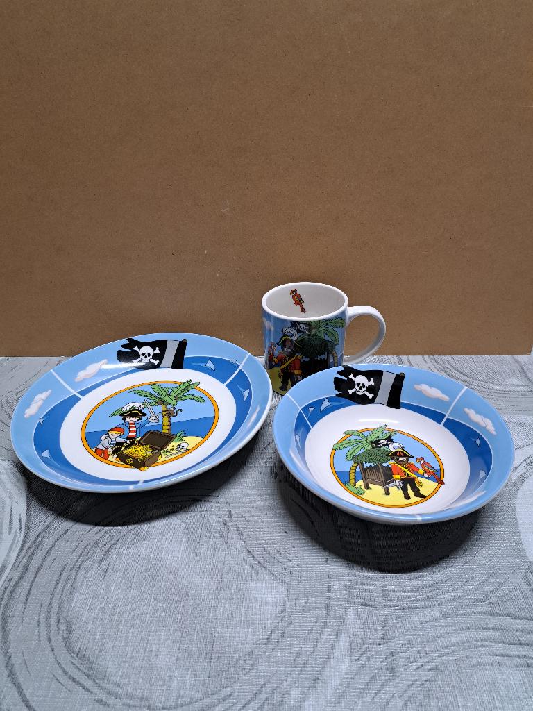 Eetset Piraten Playmobil, Kinderen en Baby's, Verzenden, Nieuw, Complete set