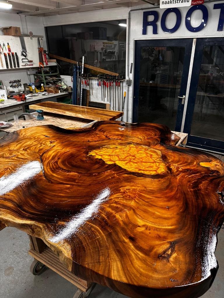 eyecatchers organische tafelbladen watervaltafels horeca, Ophalen, Nieuw, Overige typen