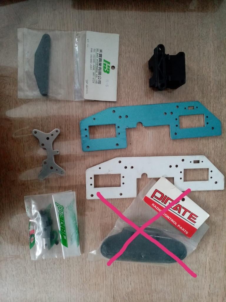 T2M Pirate M1 vintage RC onderdelen, Ophalen of Verzenden, Nieuw, Overige schalen, Onderdeel