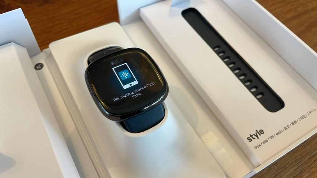 Fitbit Sense |, FitBit, Hartslag, Zwart, Ophalen of Verzenden