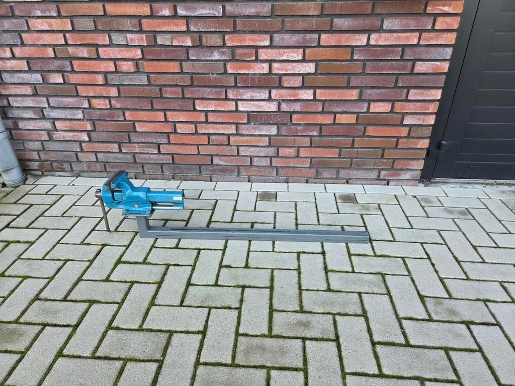 Heuer 120 mm bankschroef bedrijfswagen inrichting bank, Ophalen