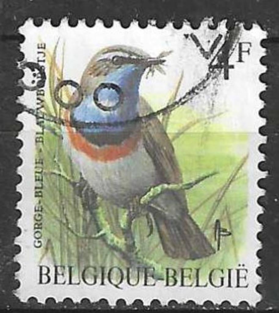 Belgie 1989 - Yvert/OBP 2321 - Buzin - Blauwborstje (ST), Verzenden, Gestempeld, Voertuigen