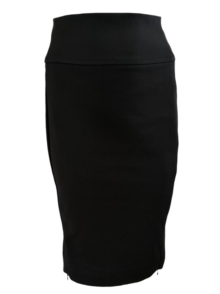 Vanilia rok S, Kleding | Dames, Rokken, Zwart, Ophalen of Verzenden, Zo goed als nieuw, Onder de knie