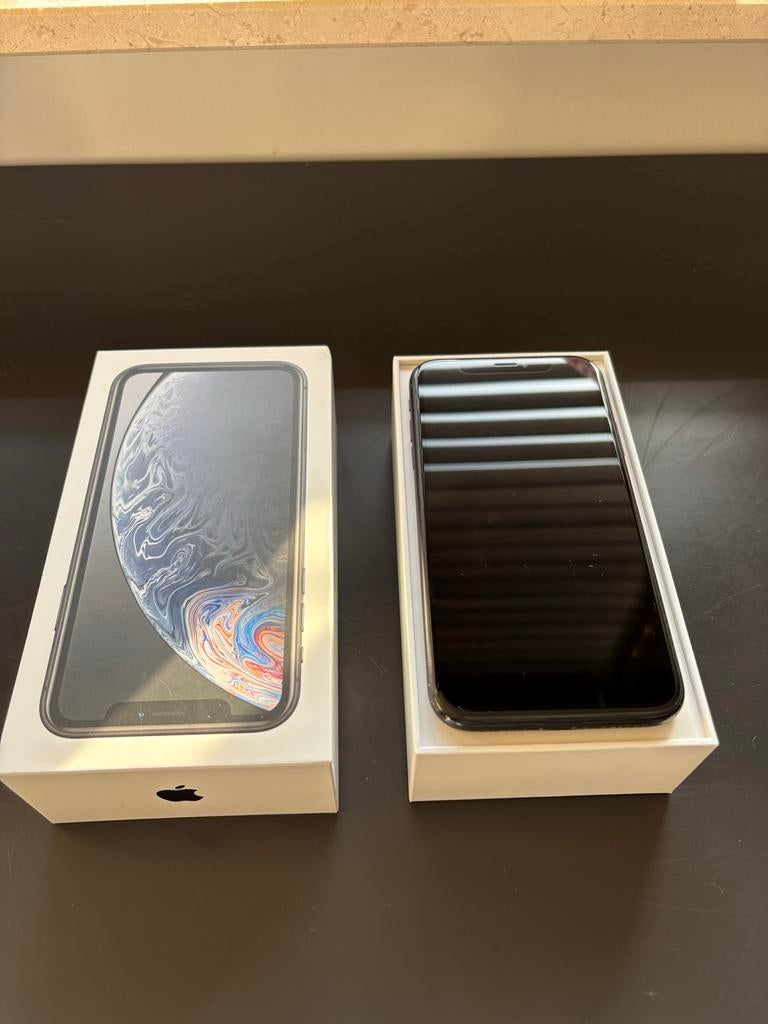 iPhone XR - Inclusief originele doos. Nette staat!, Ophalen, Zwart, IPhone XR, Zo goed als nieuw
