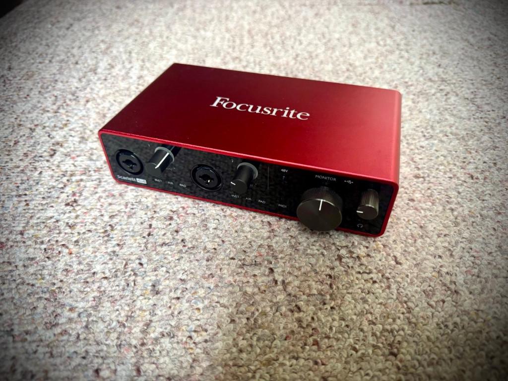 Focusrite Scarlett 4i4 3th Gen, Ophalen, Zo goed als nieuw, Audio