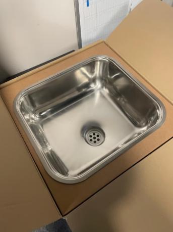 Wasbak keuken reginox 3 stuks (per stuk te koop), Doe-het-zelf en Verbouw, Ophalen, Afvoer, Nieuw, Rvs