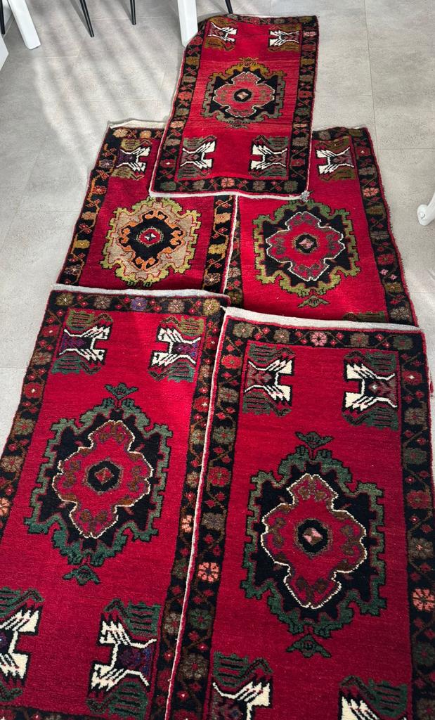 NIEUW 5x El dokumasi hali yastik özel/ Hangemaakte Tapijt, Huis en Inrichting, Stoffering | Tapijten en Kleden, Gebruikt, 100 tot 150 cm