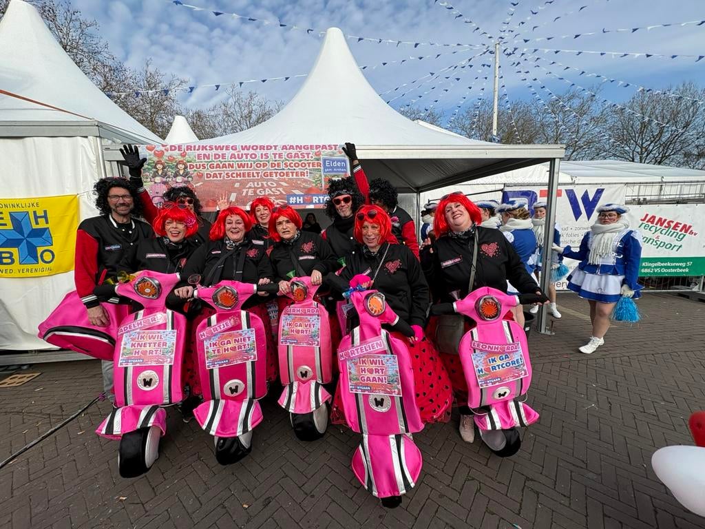 Loopgroep - 10 scooterpakken voor carnaval, Kleding | Dames, Carnavalskleding en Feestkleding, Gedragen, Carnaval, Ophalen