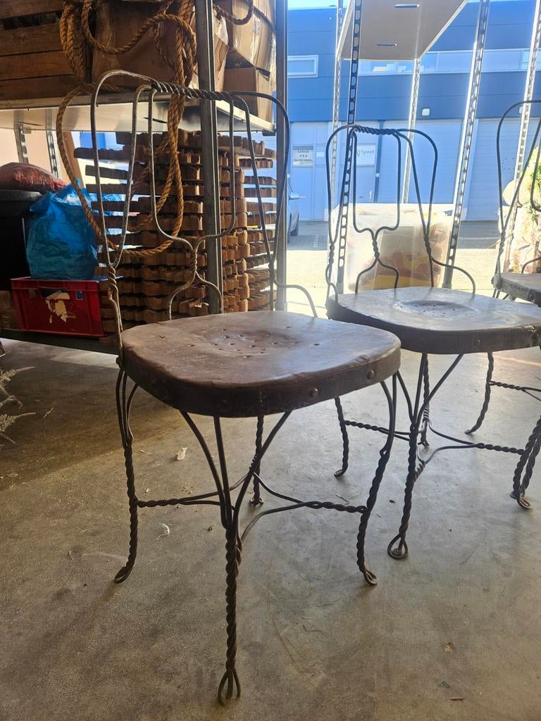 Vintage stoelen uit india, Ophalen of Verzenden