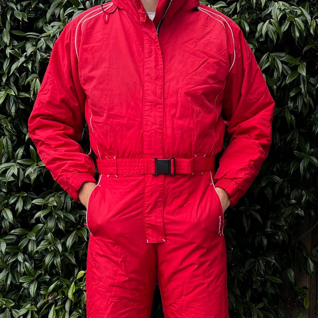 Vintage Retro Skipak (M), Kleding | Heren, Wintersportkleding, Ophalen of Verzenden, Gedragen, Maat 48/50 (M), Pak