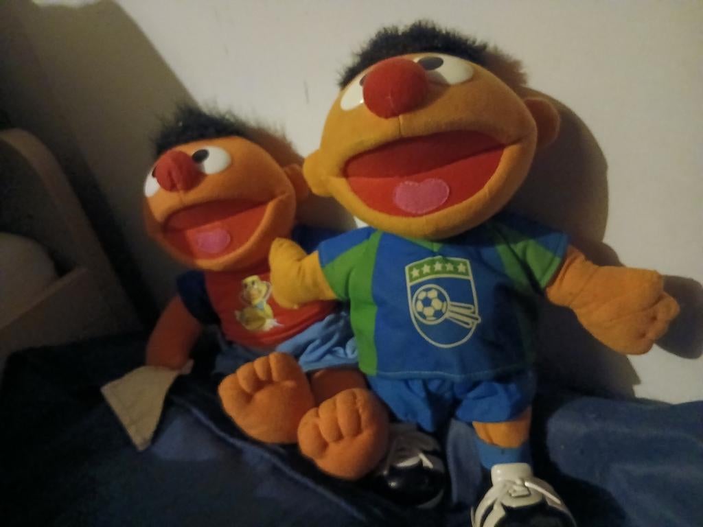 Ernie  met geluid Sesamstraat, Ophalen of Verzenden, Overige typen