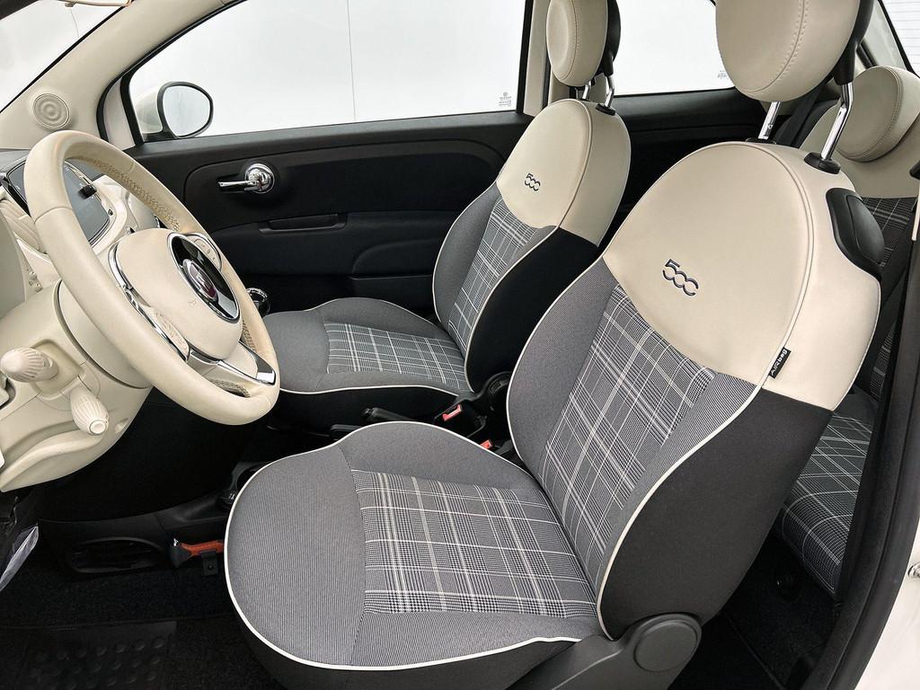 Fiat 500 1.0 Hybrid Lounge | Airco | Navigatie | Parkeersens, Voorwielaandrijving, 12 maanden, Stof, Euro 6