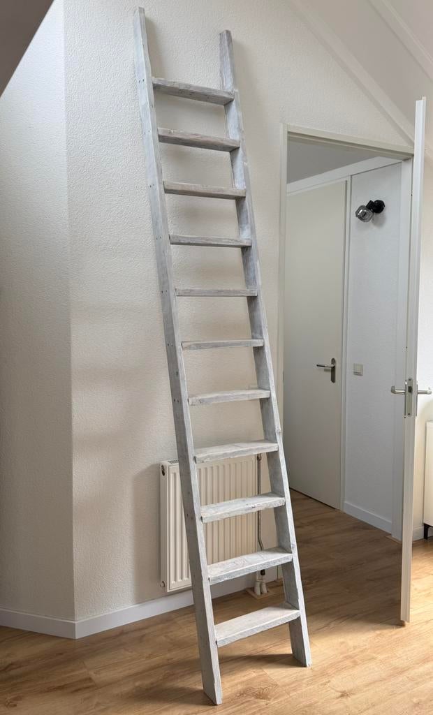 Trap van steigerhout, Doe-het-zelf en Verbouw, Ophalen, Gebruikt, Ladder, 2 tot 4 meter