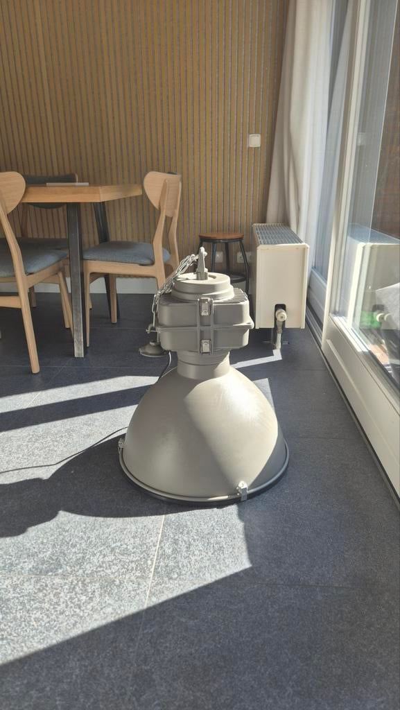 Loods 5 Industriële Hanglamp - Robuust en Stijlvol, Ophalen, Gebruikt, 50 tot 75 cm, Metaal
