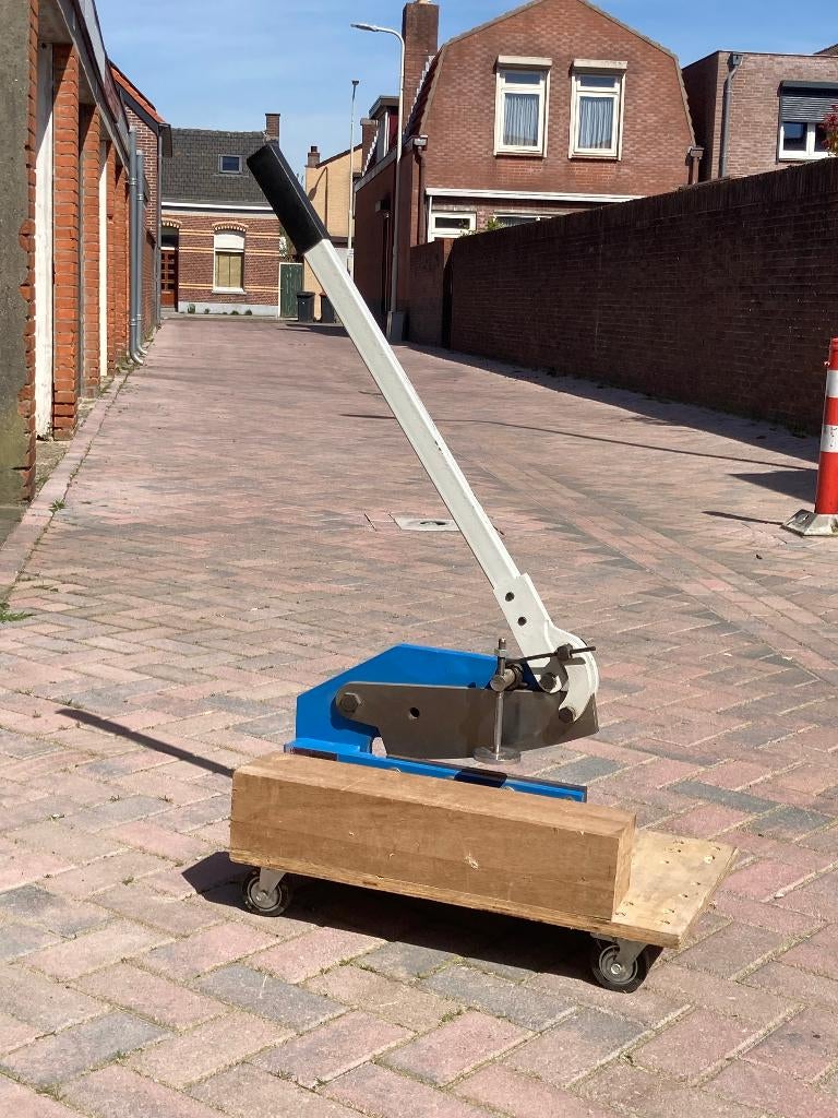 HBM Handplaatschaar 300 mm, Ophalen, Gebruikt