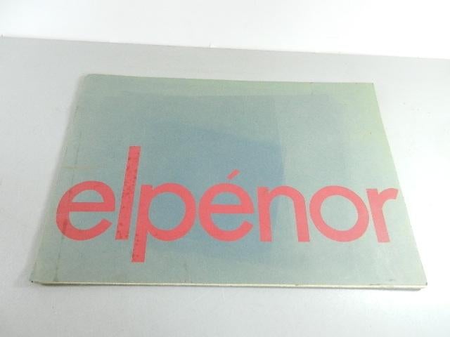 Elpénor kunstboek Wim Zaal, Nico Verhoeven Benno Helders, Ophalen of Verzenden