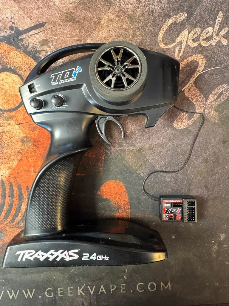 Traxxas TQ 2.4GHz zender en ontvanger set, Ophalen of Verzenden, Gebruikt