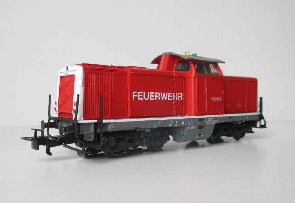 Marklin diesellok uit brandweerset 29755, Wisselstroom, Locomotief, Nieuw, Ophalen of Verzenden