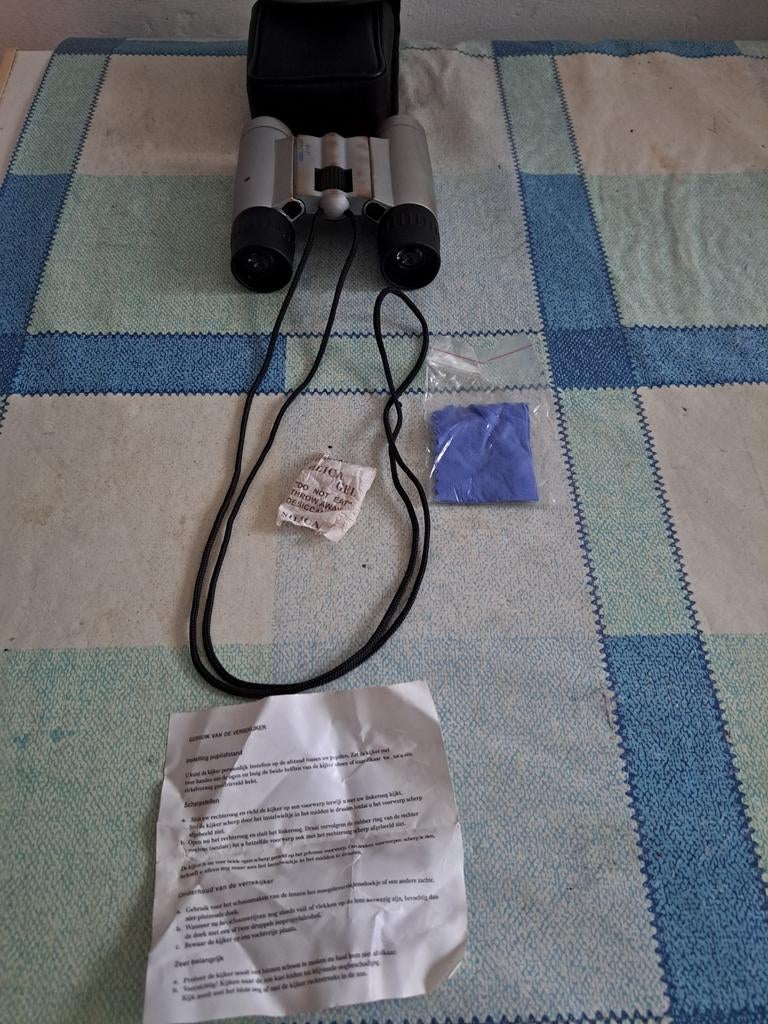 Mooi grijze verrekijker 8 X 21, Ophalen of Verzenden, Zo goed als nieuw