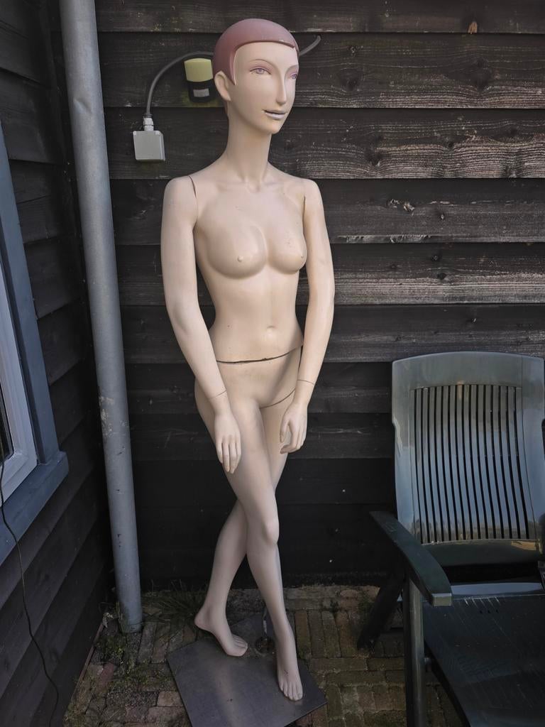 Paspop etalagepop Vrouwen pop 175cm gebruikt, Ophalen, Gebruikt
