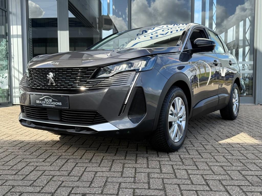 Peugeot 3008 1.2 130PK AUTOMAAT PURETECH ACTIVE-PACK NAVI LM, Automaat, Gebruikt, 1199 cc, Bedrijf
