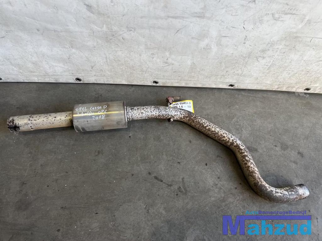 OPEL CORSA D OPC 1.6 16V midden demper uitlaat deel 2006-201, Auto-onderdelen, Uitlaatsystemen, Gebruikt, Opel Automobile GmbH