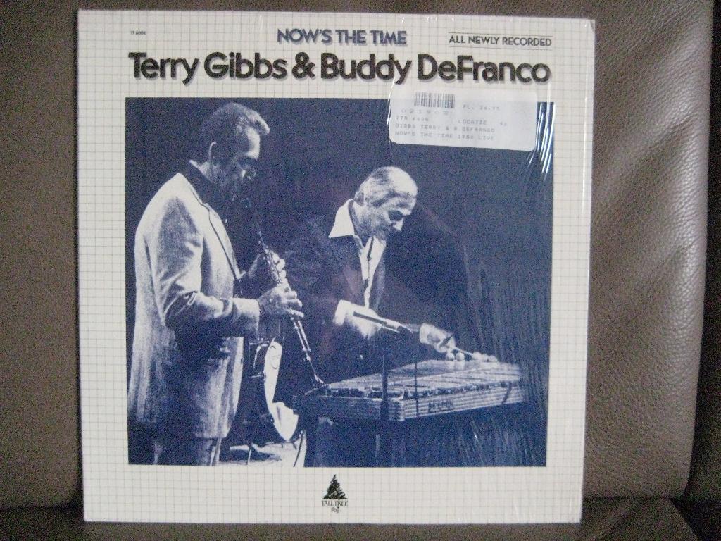 Terry Gibbs / Buddy DeFranco – Now's The Time, 1960 tot 1980, Ophalen of Verzenden, Zo goed als nieuw, 12 inch