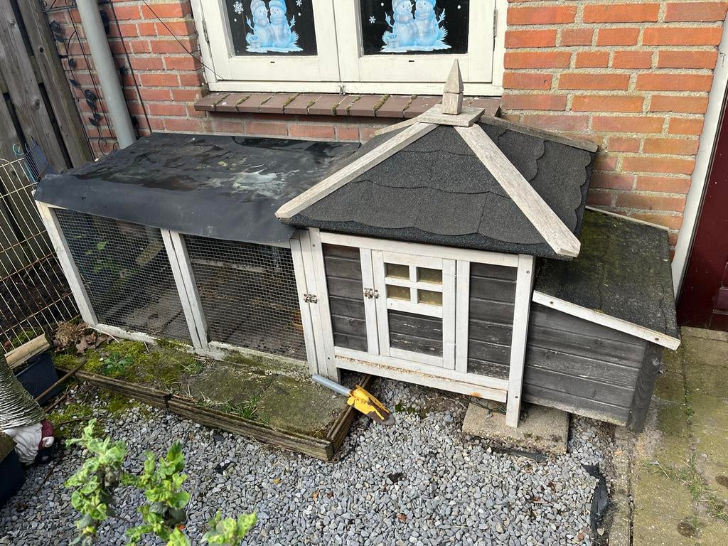 Konijnenkooi, Dieren en Toebehoren, Knaagdieren en Konijnen | Hokken en Kooien, Ophalen, Kooi, 60 tot 90 cm, Konijn