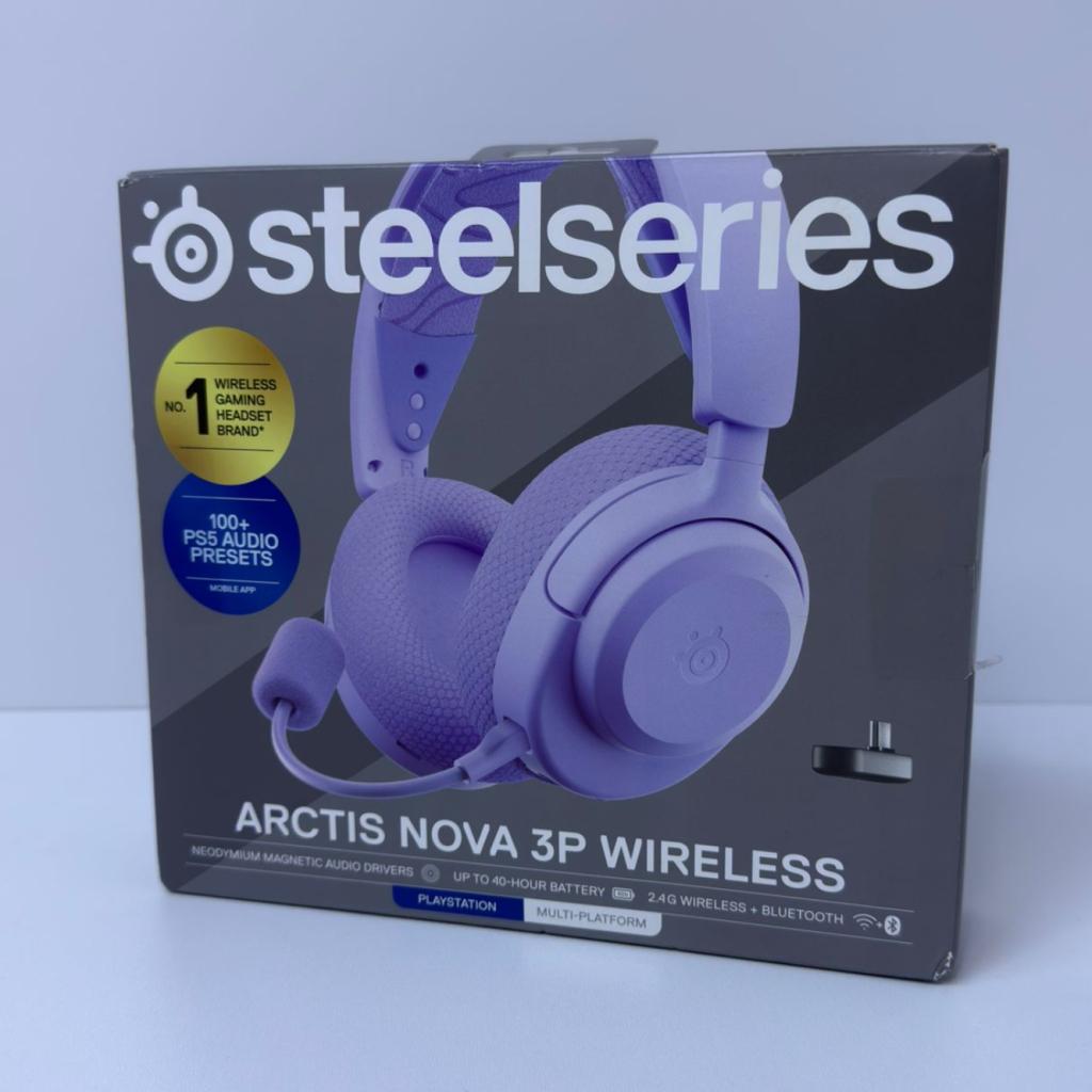 Steelseries Arctis Nova 3P Wireless Paars | NIEUW, Steelseries, Nieuw, Support@steelseries.com, 1150 18th St NW, Suite 106
Auburn, WA 98001
USA