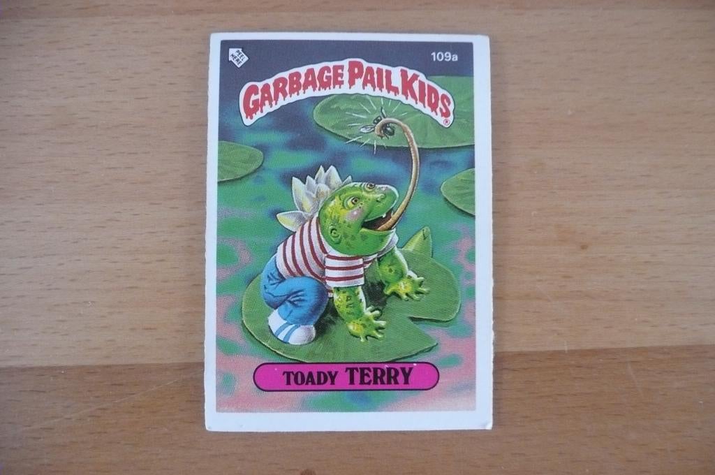 Garbage Pail Kids Derde serie UK nummer 109a (112), Ophalen of Verzenden, Plaatje