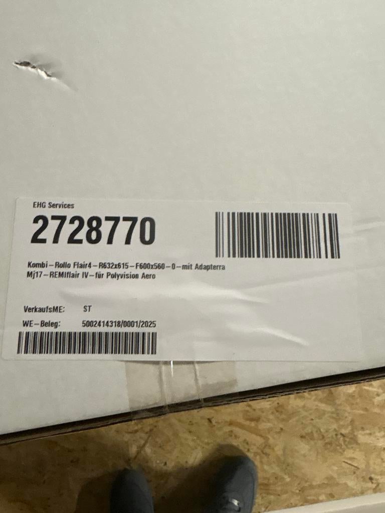 2x Binnenkader Flair 4 met hor en rollo voor Hymer BML 780, Ophalen of Verzenden, Nieuw