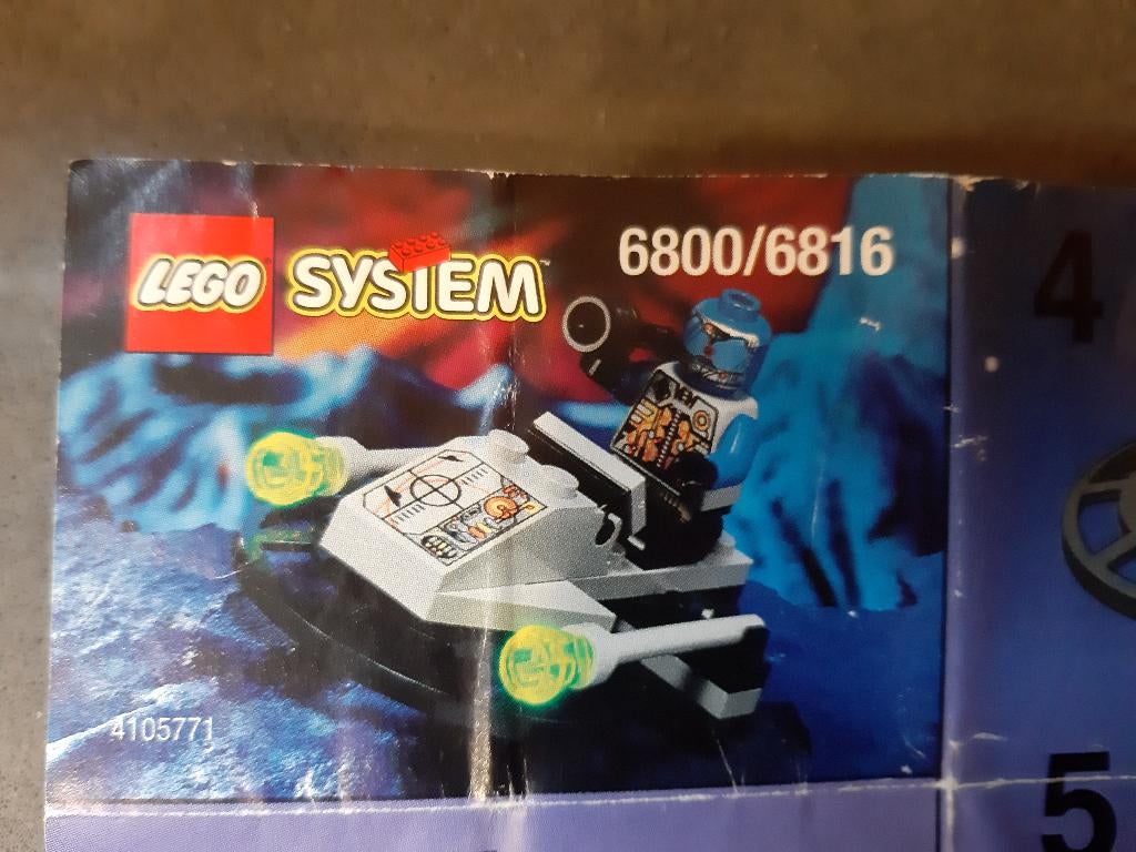 vintage LEGO system 6800/6816, Gebruikt, Overige thema's, Lego, Ophalen of Verzenden