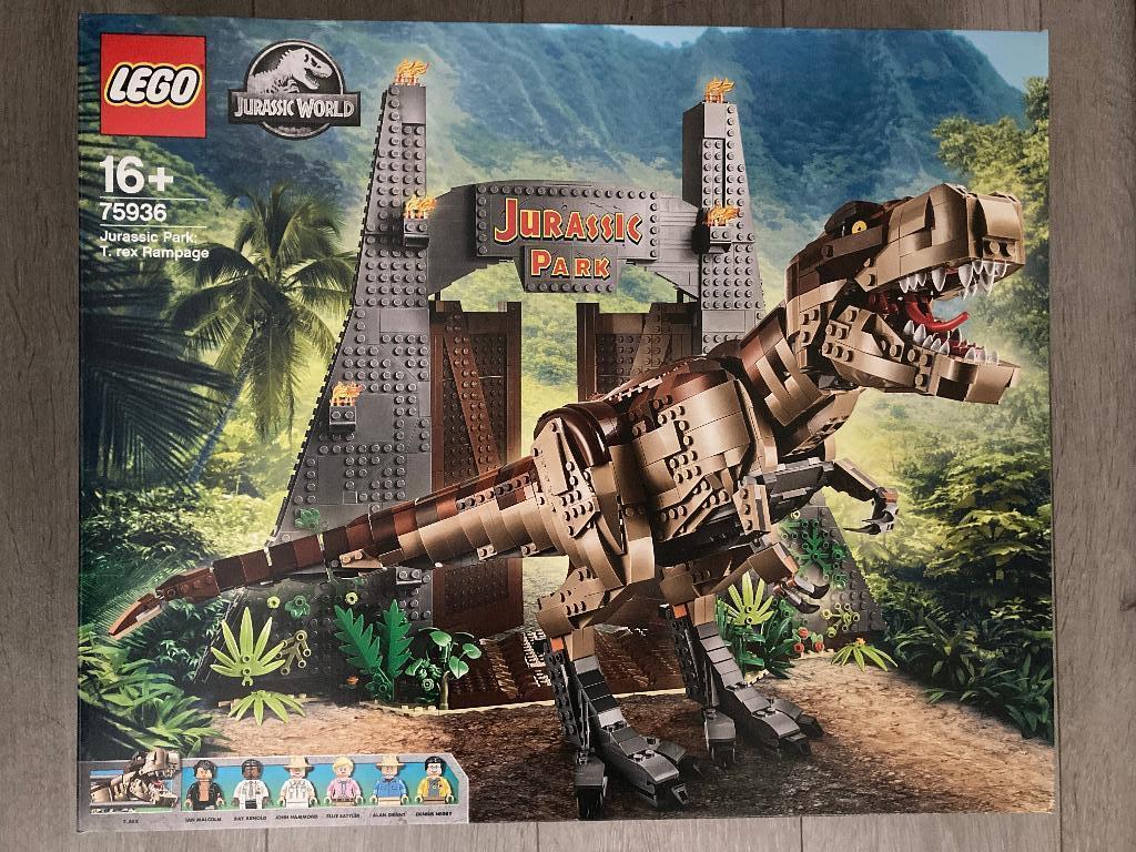 LEGO Jurassic World 75936 Jurassic Park T rex Rampage NIEUW, Ophalen, Nieuw, Complete set, Lego