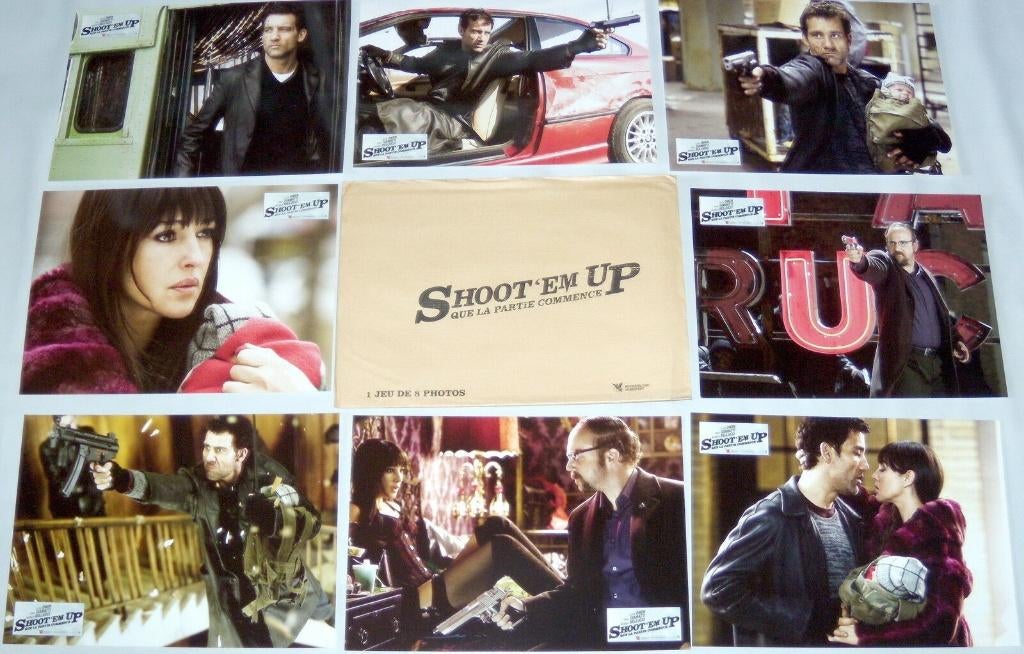 SHOOT ' EM   UP      filmfotoset., Verzenden, Nieuw, A4 of kleiner, Film en Tv